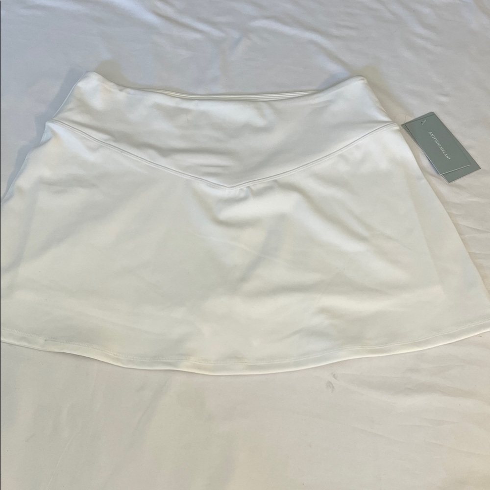ANTONIO MELANI White Mini Skirt